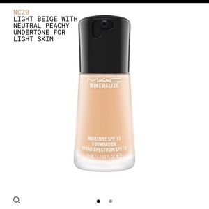 MAC foundation makeup